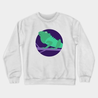 Animals in the nursery - iguana Crewneck Sweatshirt